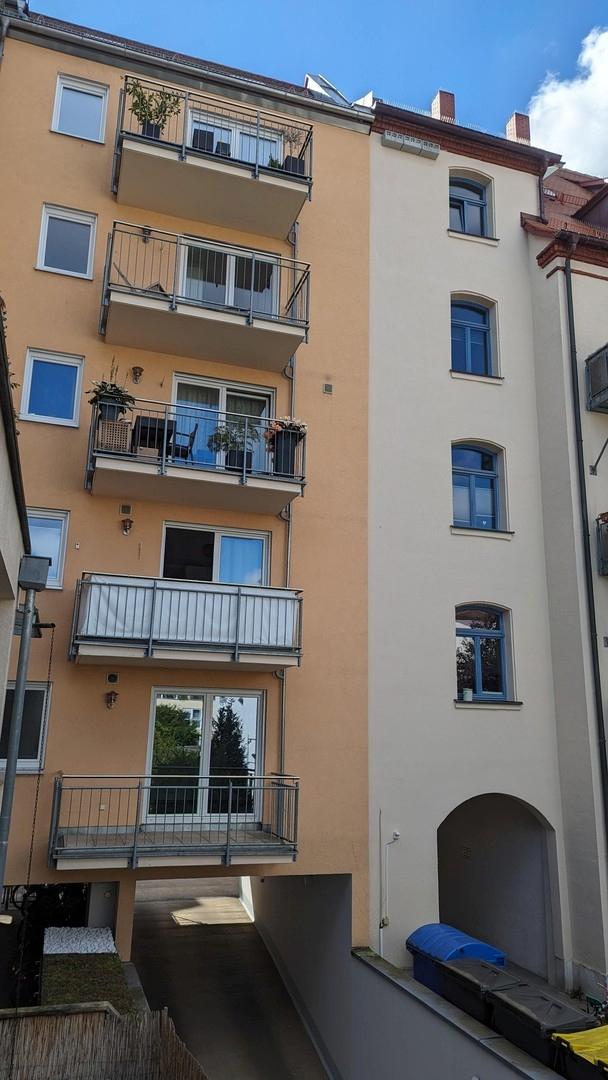 Außen Nordbalkon