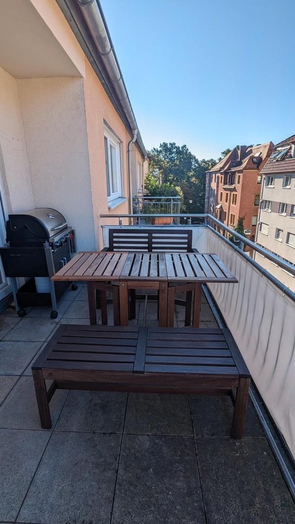 Südbalkon Aussicht