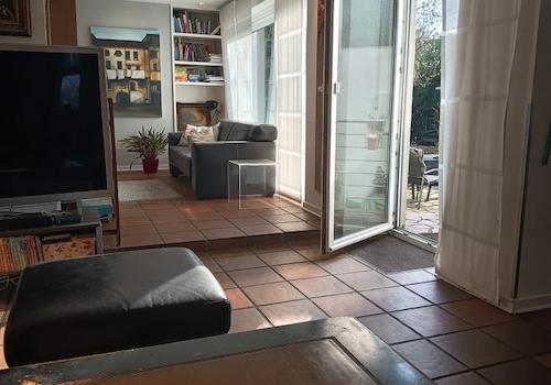 Wohnzimmer zum Kaminzimmer