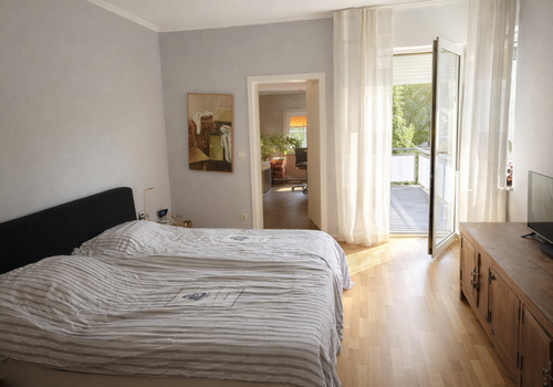 Schlafzimmer mit En-Suite-Bad