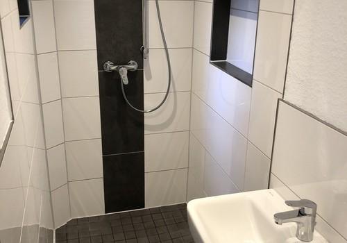 Begehbare Dusche