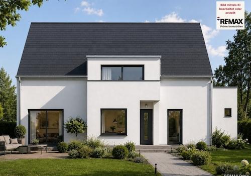 Hausansicht visualisiert