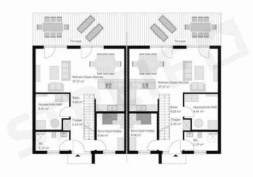 Grundriss EG Beispiel