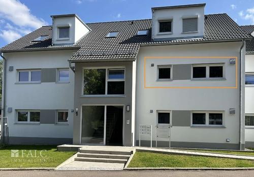 Außenansicht mit Markierung OG
