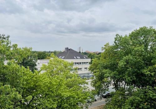 Ausblick vom Balkon