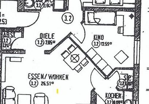 Grundriss Wohnung
