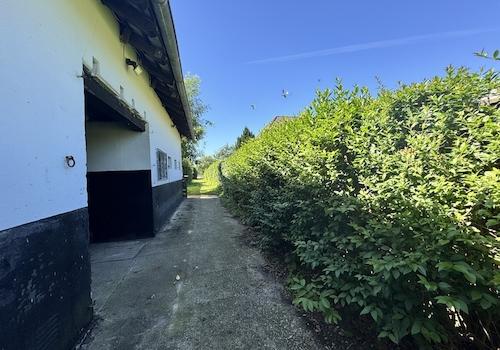 Stallgebäude Weidezugang