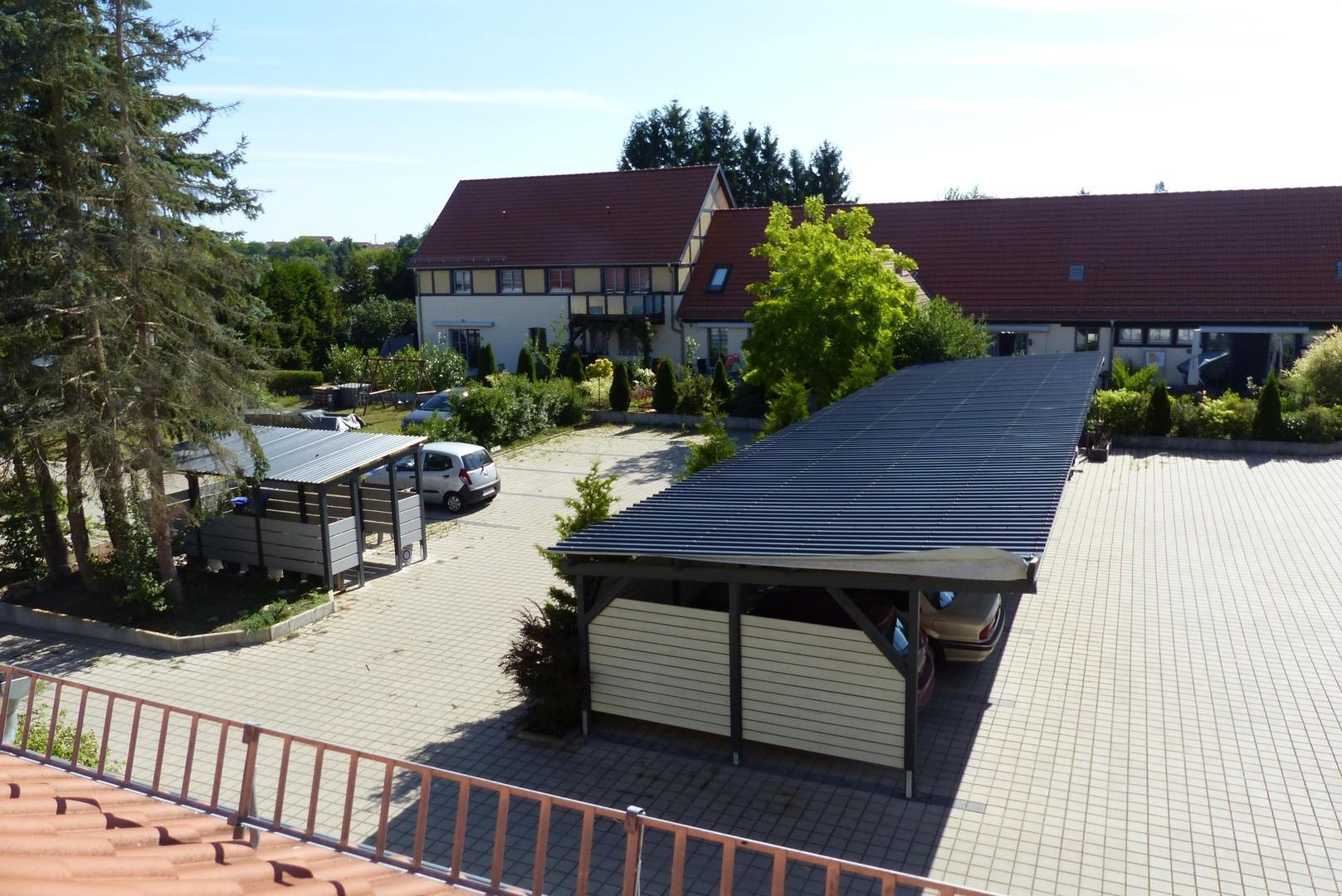 Blick in den Hofbereich