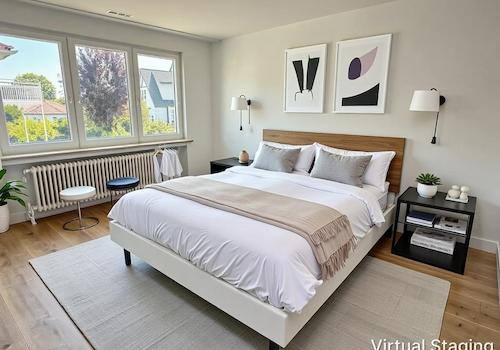 Schlafzimmer - Möblierungsidee