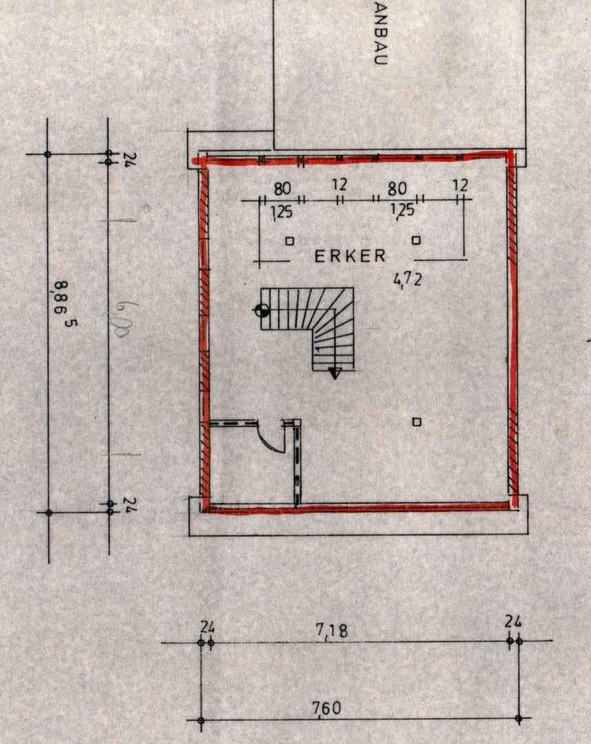 Grundriss Obergeschoss