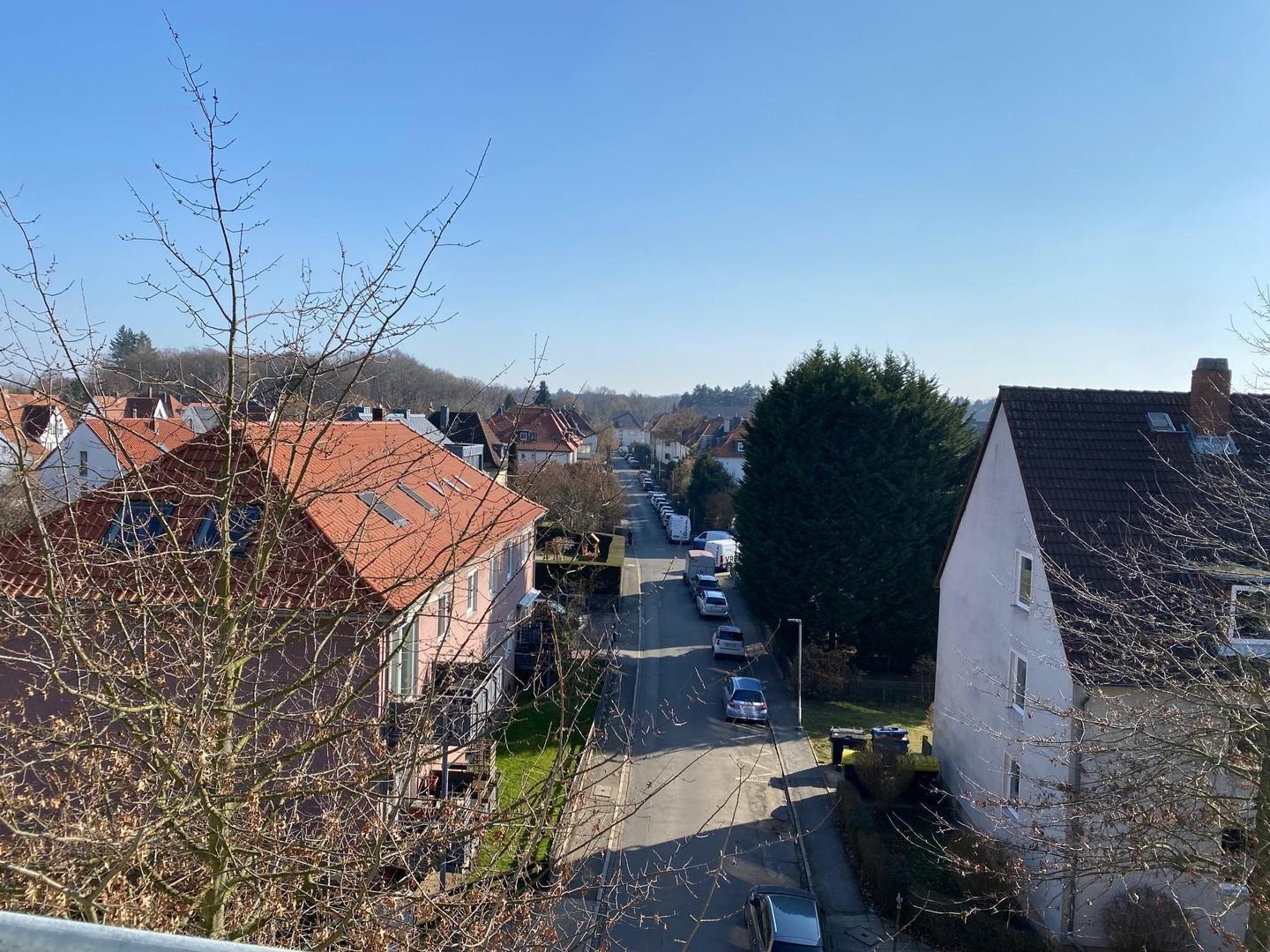 Ausblick von der Dachterrasse
