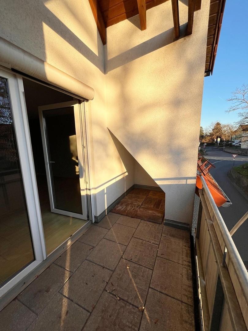 Loggia mit Abstell-Nische