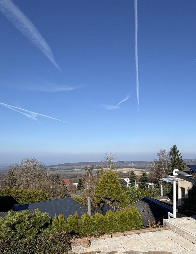 Ausblick von der Terrasse