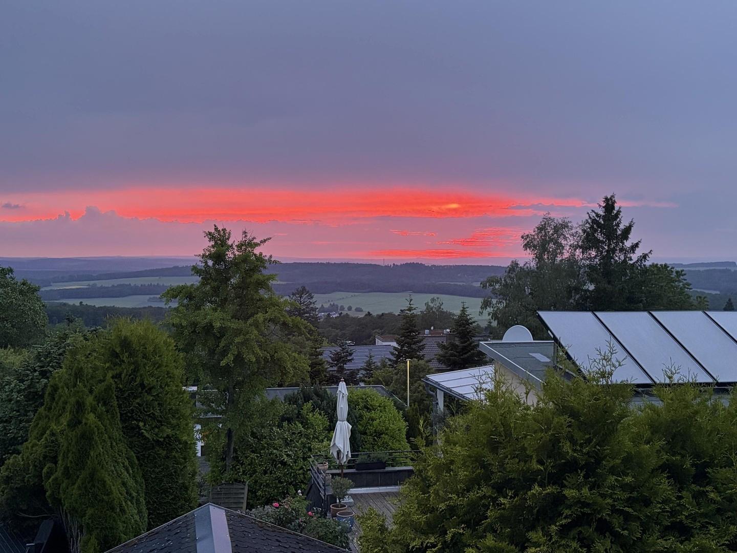 Sonnenuntergänge genießen