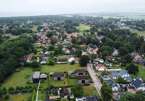 Blick über Prerow