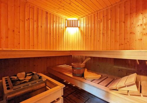 wohltuende Sauna
