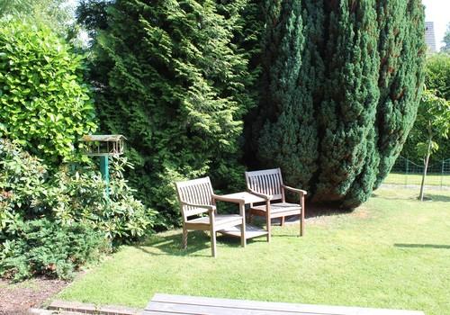 Sitzgelegenheit im Garten