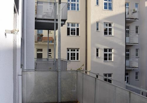 Balkon zur Hofseite
