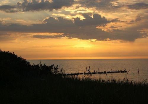 Sonnenuntergang Börgerende