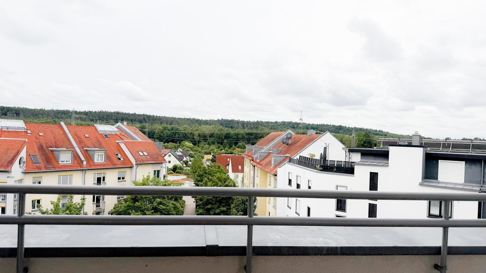 Weitblick über den Stadtwald
