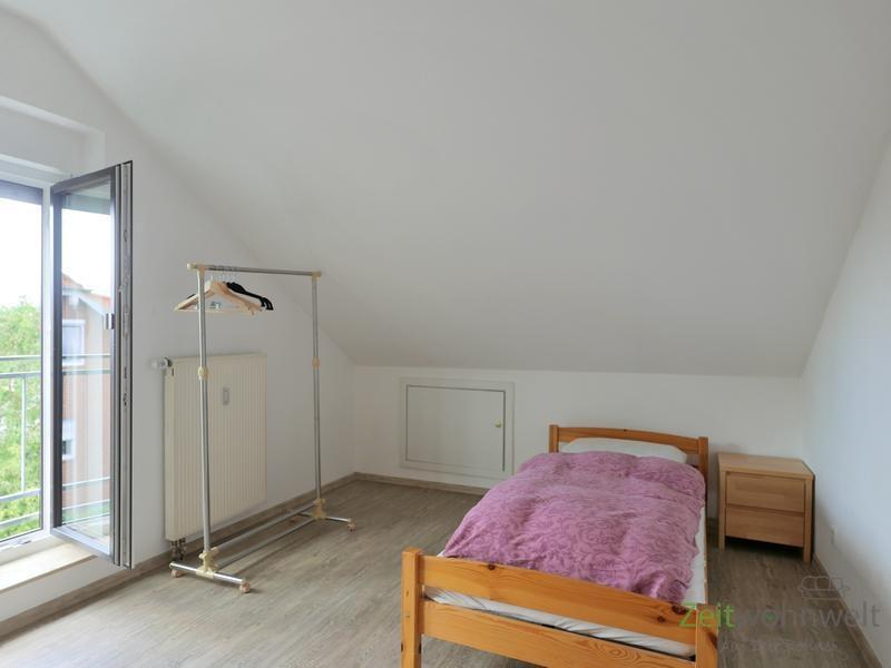 Blick ins Schlafzimmer