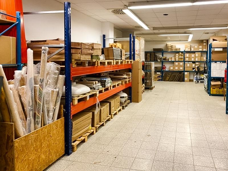 Aktuell Verkaufsfläche