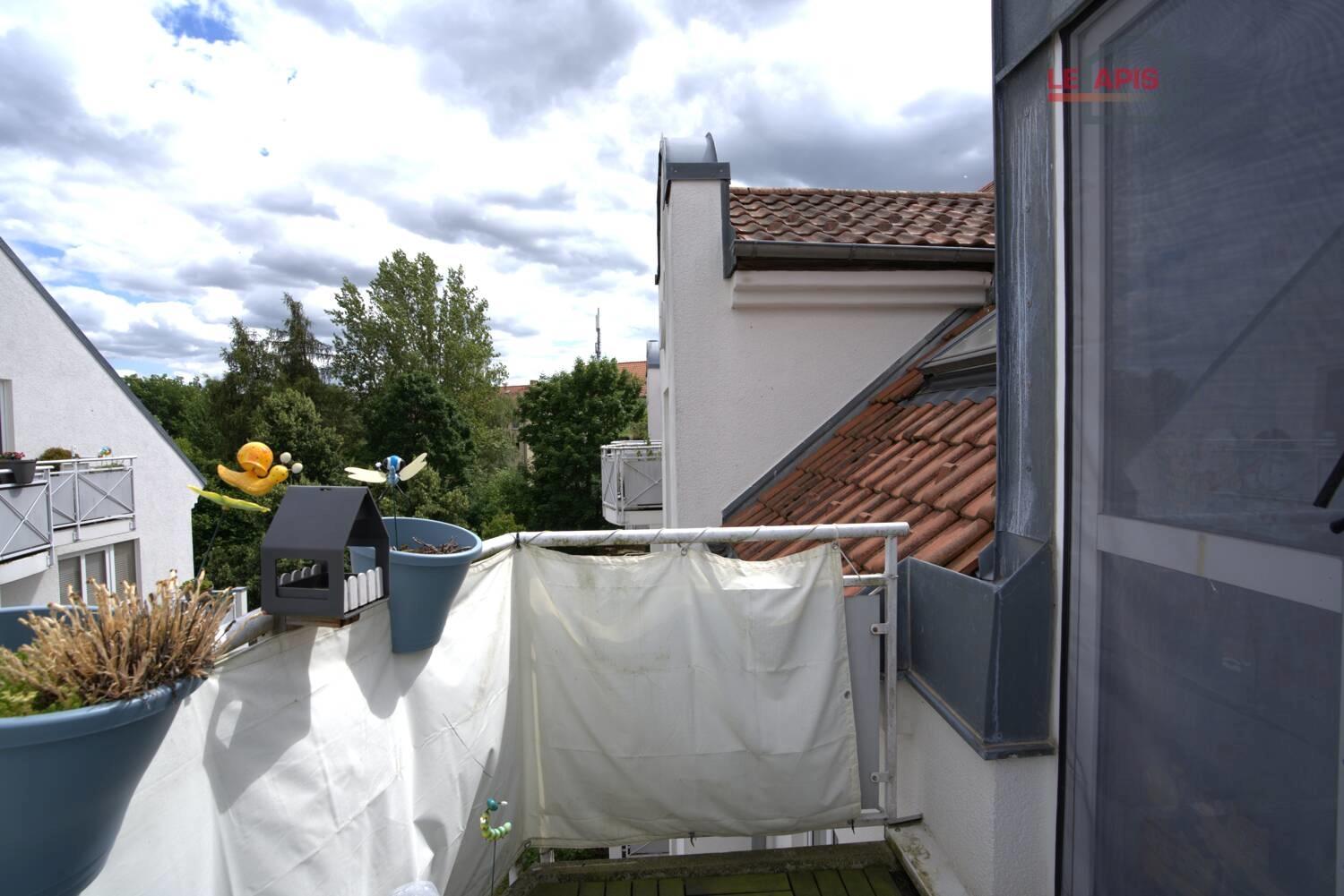 Balkon am AZ Ostausrichtung