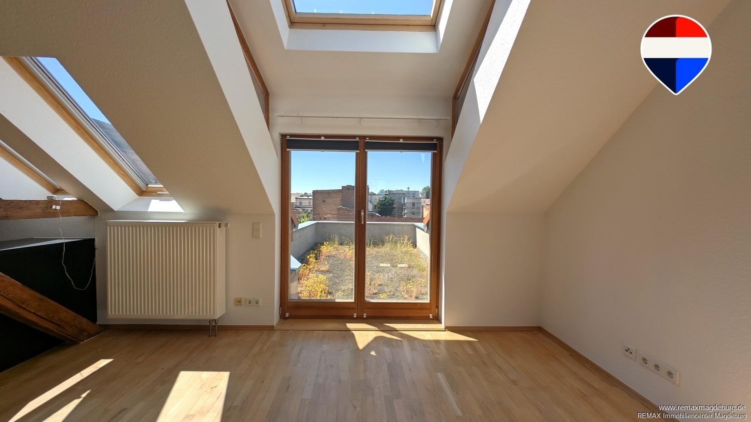 Blick zur Terrasse