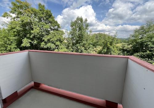 Balkon mit Aussicht