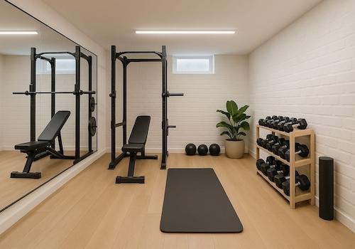 Fitnessraum Visu.