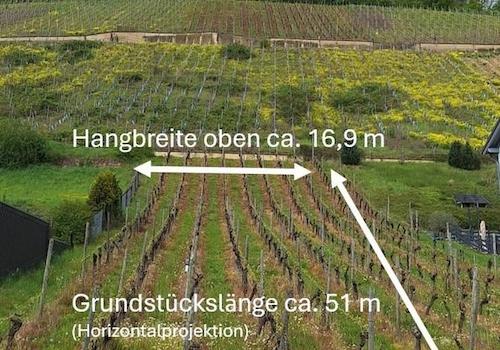 Grundstück mit Vermessungen