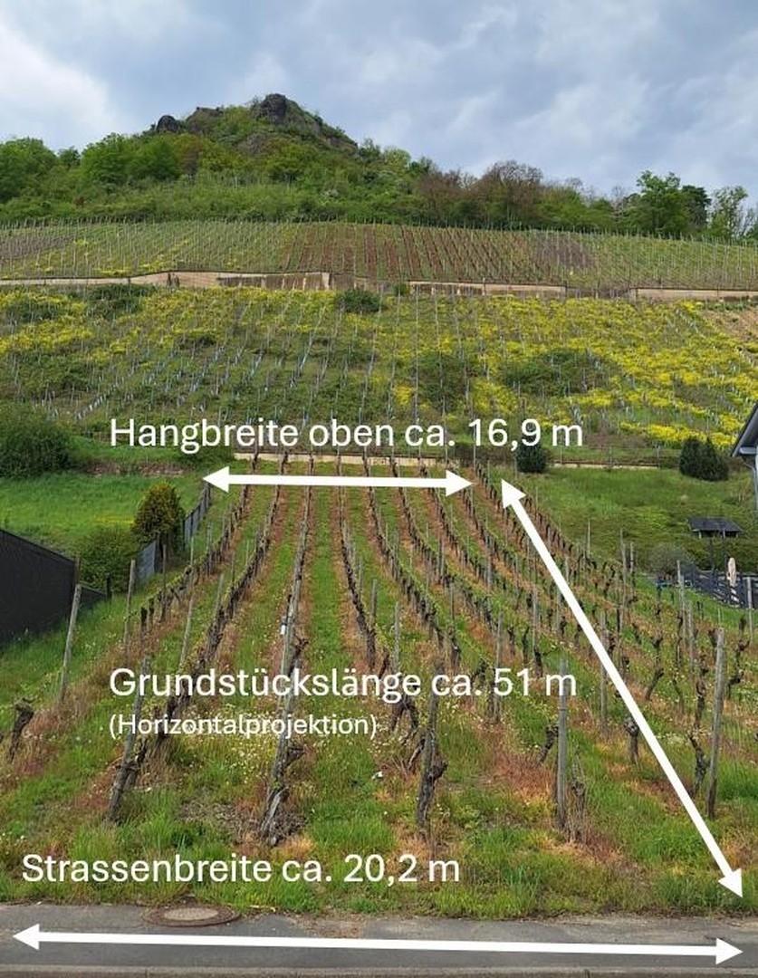 Grundstück mit Vermessungen