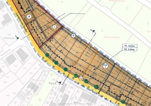 Bebauungsplan ©GeoBasis-DE