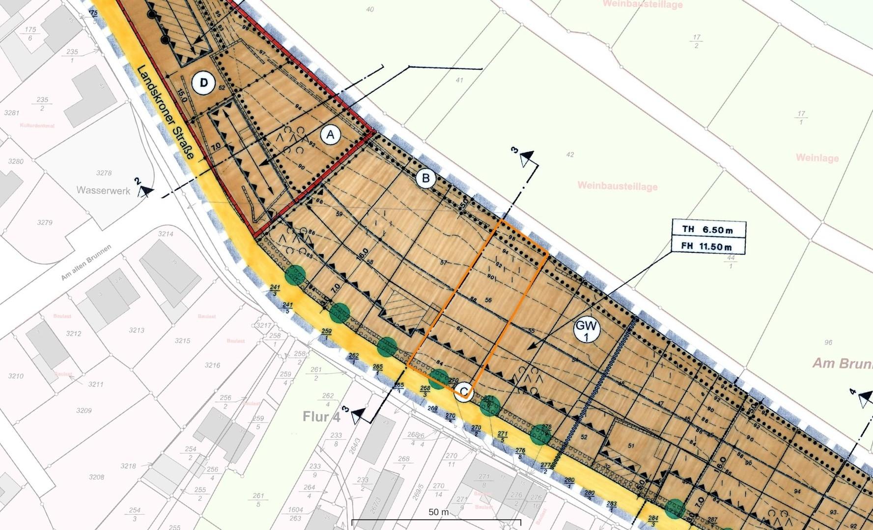 Bebauungsplan ©GeoBasis-DE