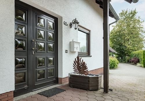 gepflegter Eingangsbereich