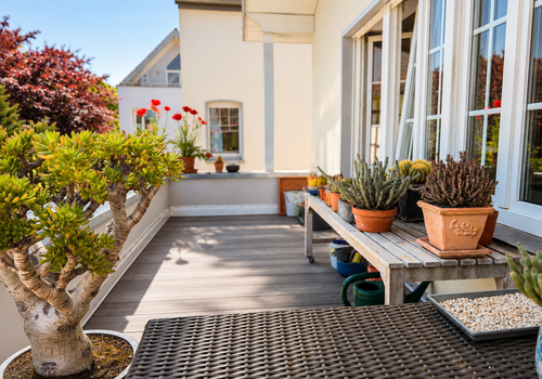 Dachterrasse - Balkon
