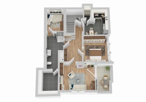 Grundriss DG Wohnung II