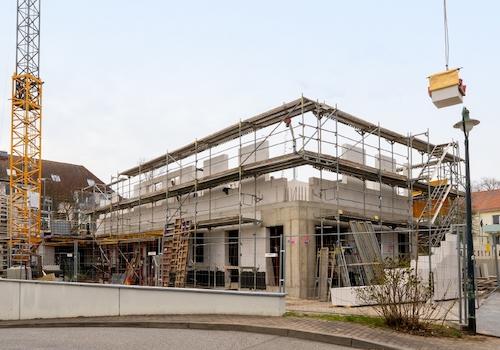 Objekt in Bauphase
