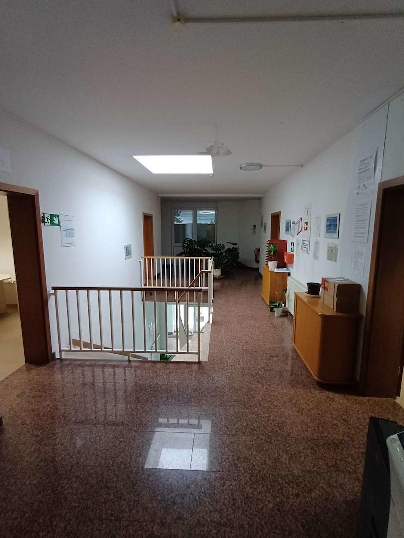 Oberer Bereich im Bürogebäude