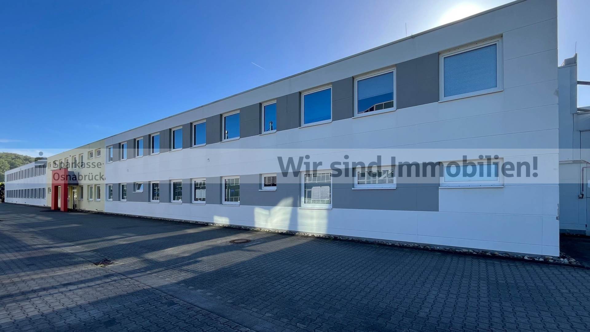 Verwaltungsgebäude Ostansicht
