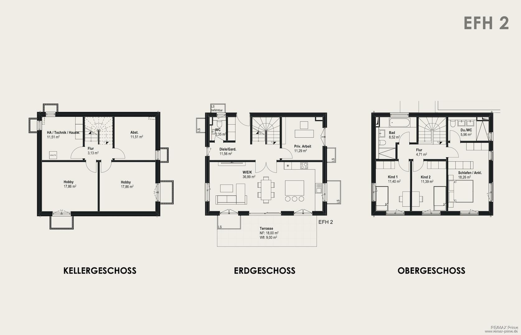 Mustergrundriss Haus 2