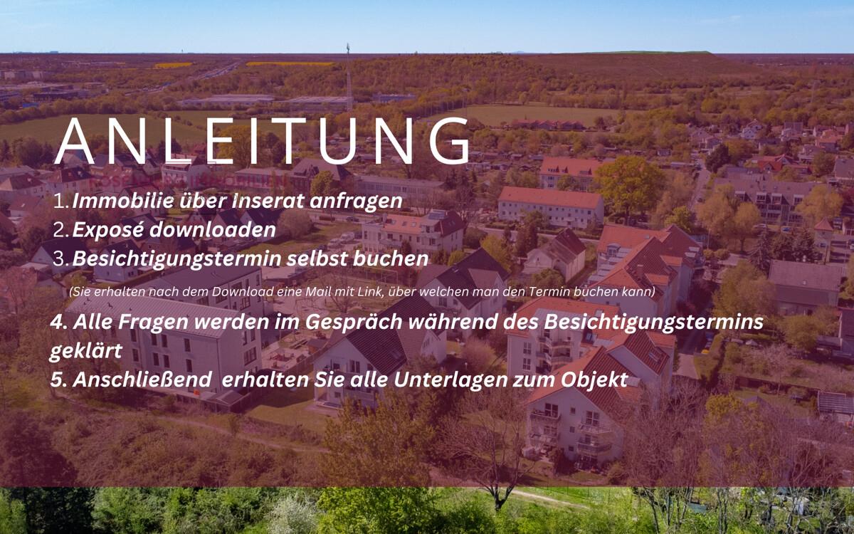 Immobilie in Leipzig / Seehausen zu verkaufen_2-Raum_Anleitung