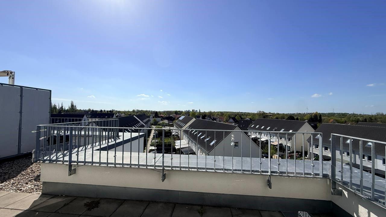 Ausblick von der Terrasse