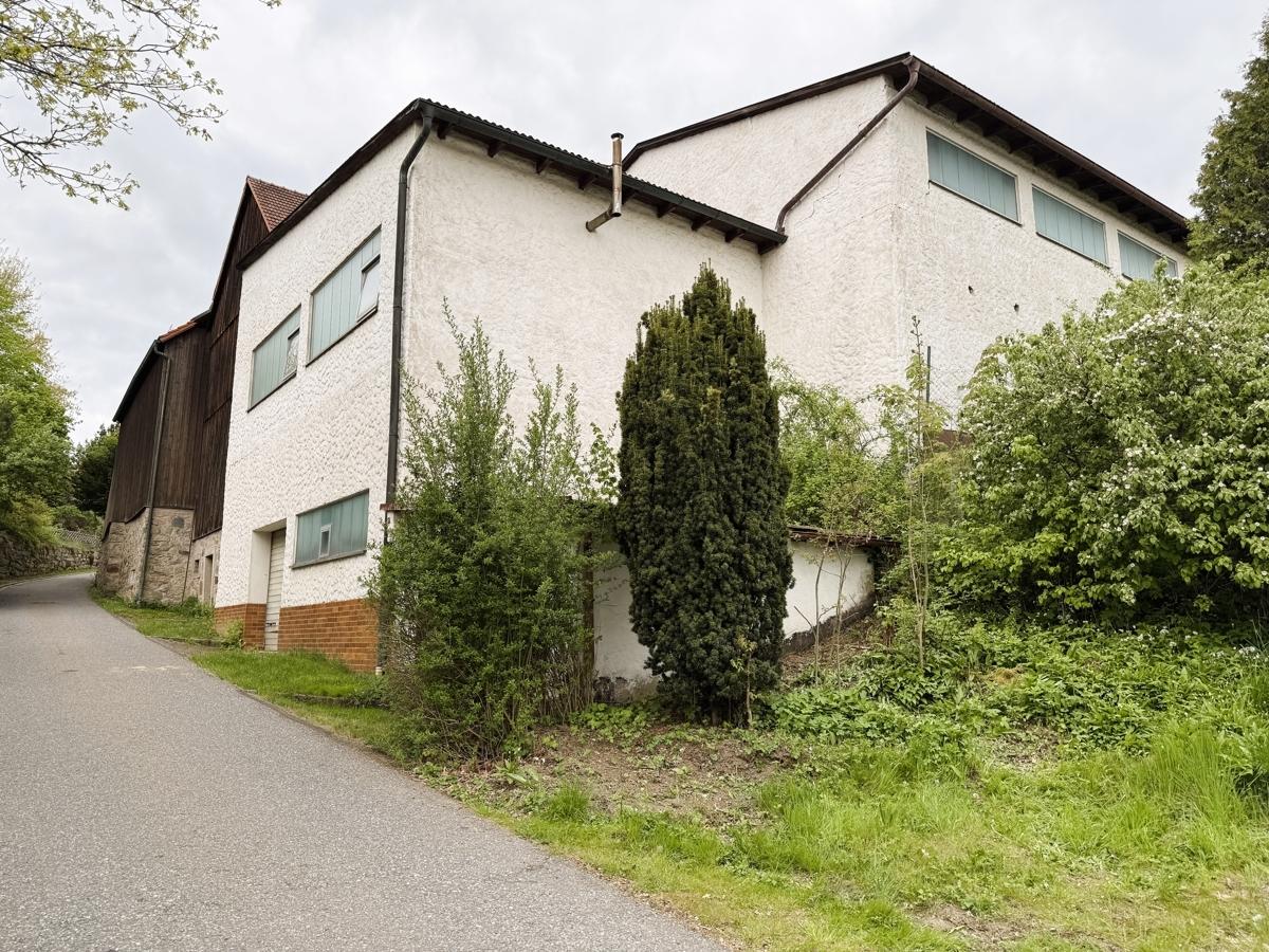 Ansicht Lagerhallen 