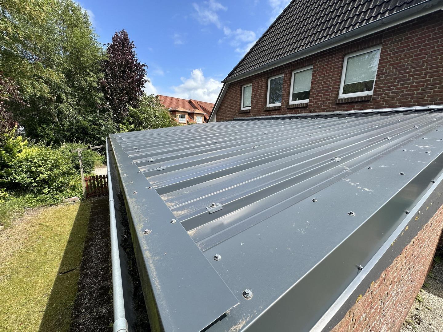 Neues Carport Dach