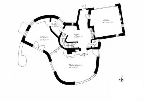 Grundriss Erdgeschoss