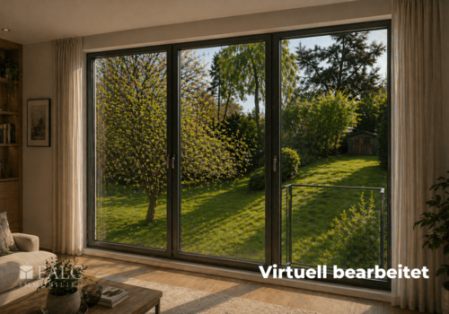 Ausblick in den Garten
