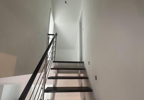 Treppe zum Oberen Bereich