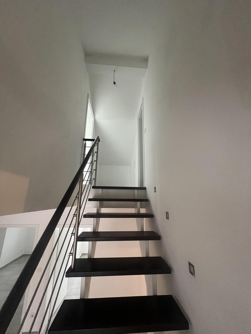Treppe zum Oberen Bereich