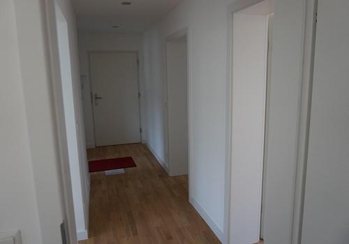 Blick zurück durch den Flur